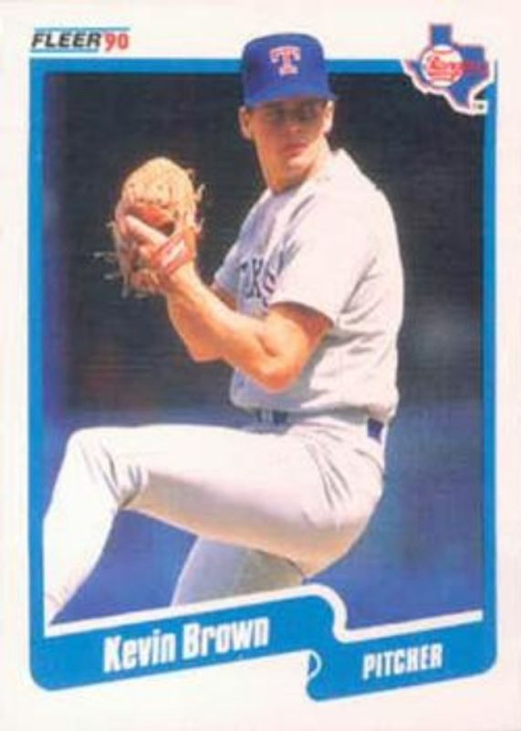 Kevin Brown 1990 Fleer #291 Base RAW