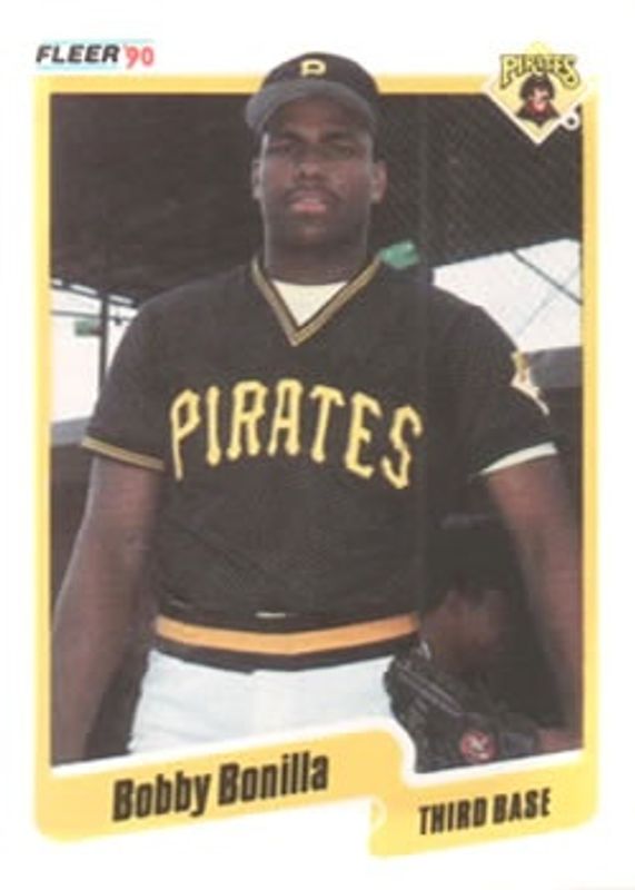 Bobby Bonilla 1990 Fleer #462 Base RAW