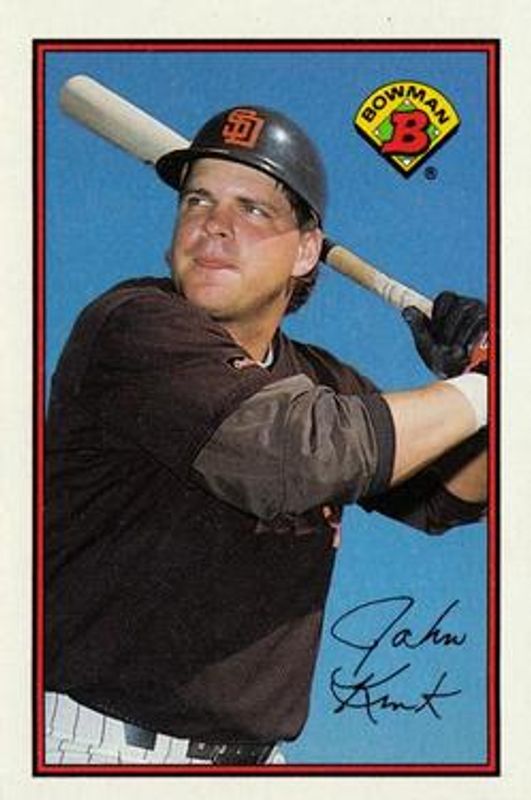 John Kruk 1989 Bowman #460 Base RAW