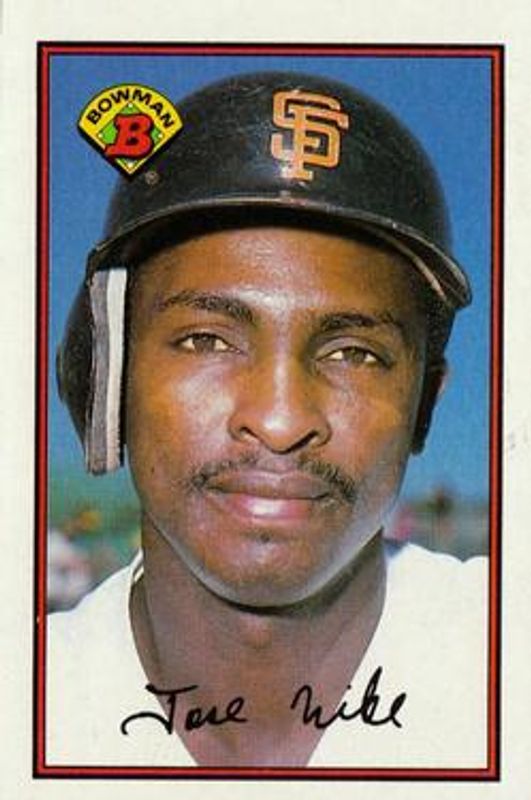 Jose Uribe 1989 Bowman #471 Base RAW