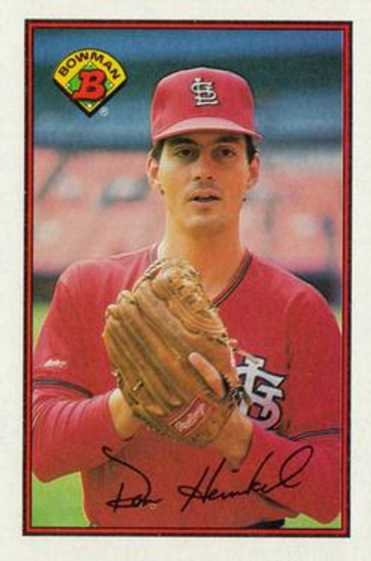 Don Heinkel 1989 Bowman #427 Base Rookie RAW
