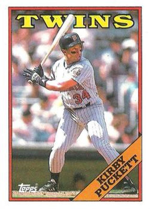 Kirby Puckett 1988 Topps #120 Base RAW