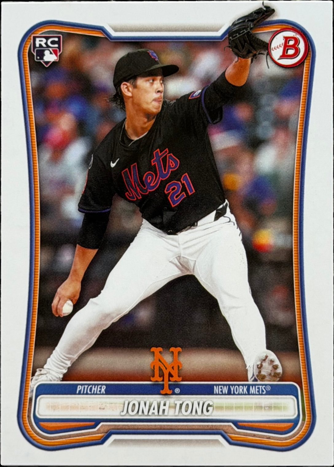 Jonah Tong 2026 Bowman #65 Base Price Guide - Sports Card Investor