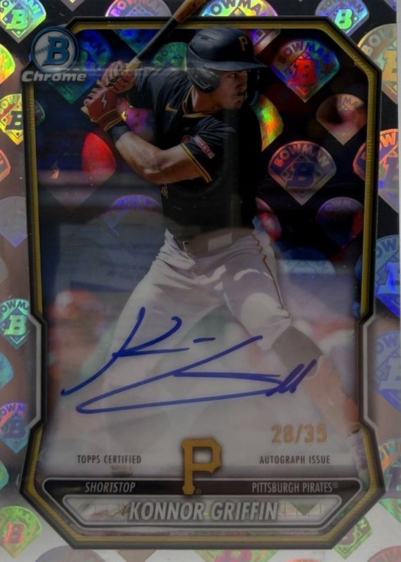 Konnor Griffin 2026 Bowman #CPA-KG Chrome Prospect Autographs 
