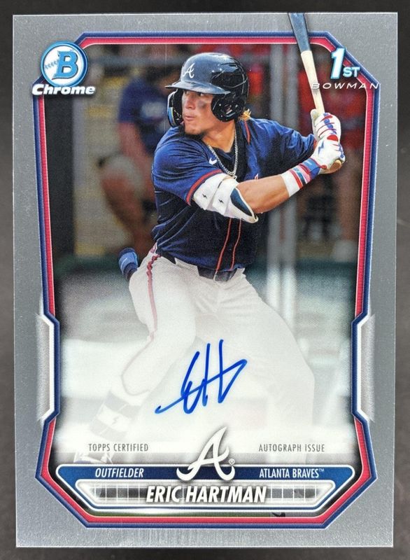 2026 Bowman #CPA-EHA Chrome Prospect Autographs (1st)