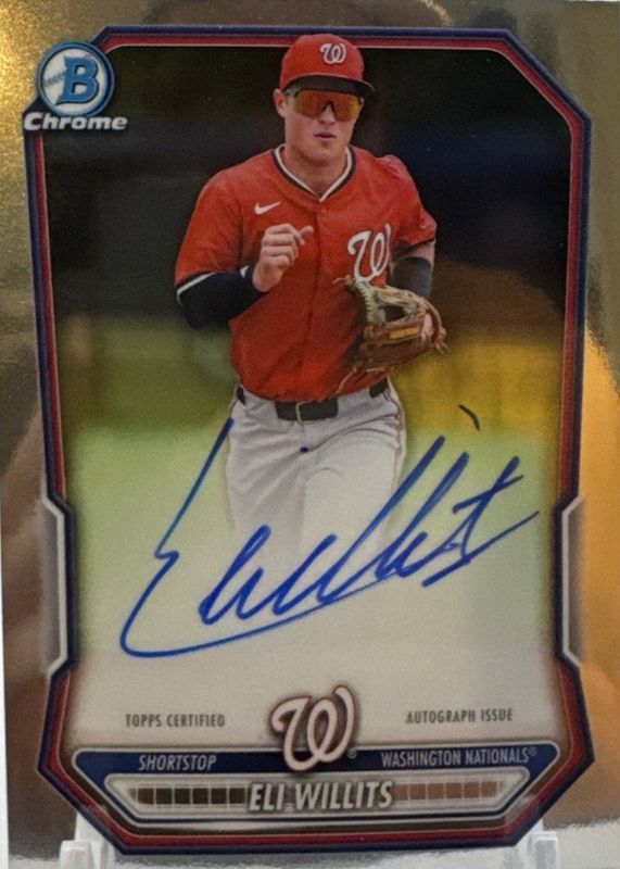 2026 Bowman #CPA-EW Chrome Prospect Autographs