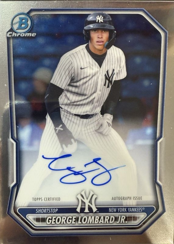 2026 Bowman #CPA-GL Chrome Prospect Autographs