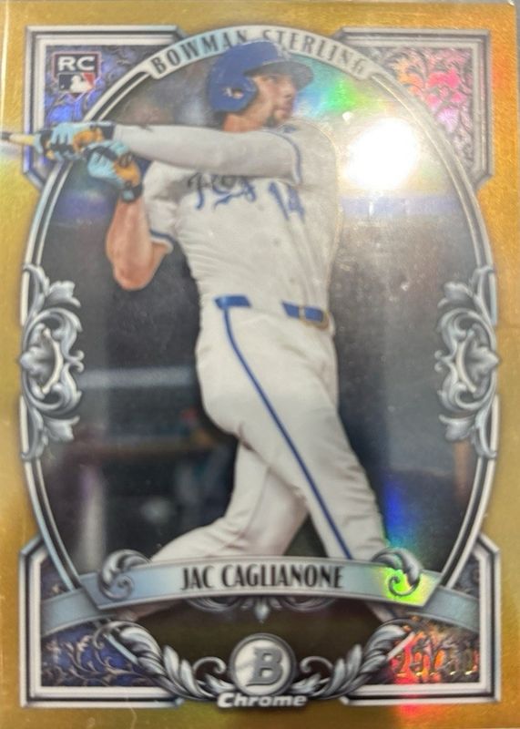 2026 Bowman #BST-14 Sterling - Gold Refractor /50