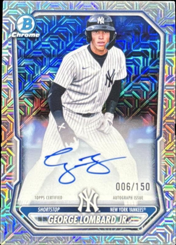 2026 Bowman #CPA-GL Chrome Prospect Autographs - HTA Choice Refractor /150