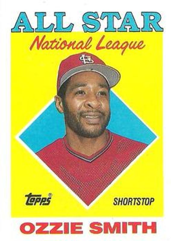 Ozzie Smith 1988 Topps #400 Base (All-Star) RAW