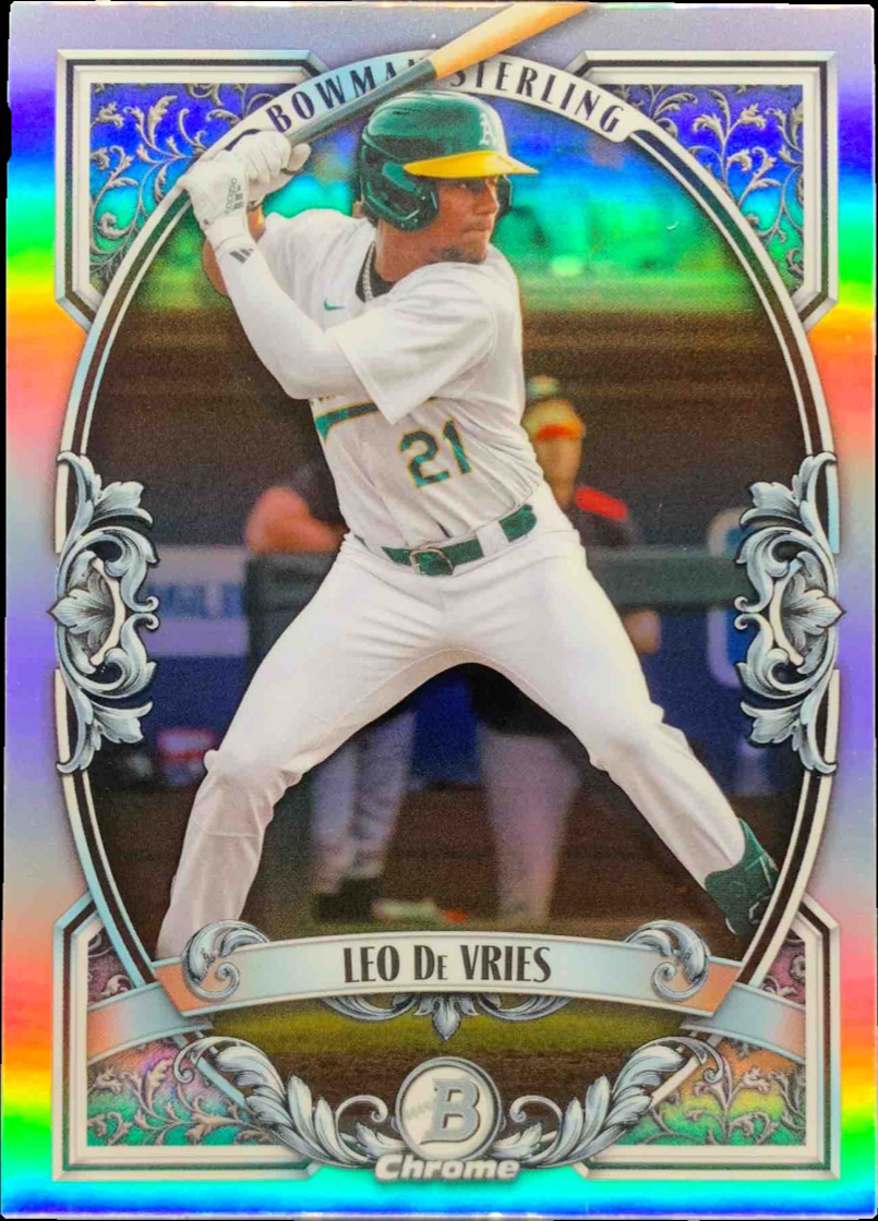 Leo De Vries 2026 Bowman #BST-9 Sterling Price Guide - Sports Card