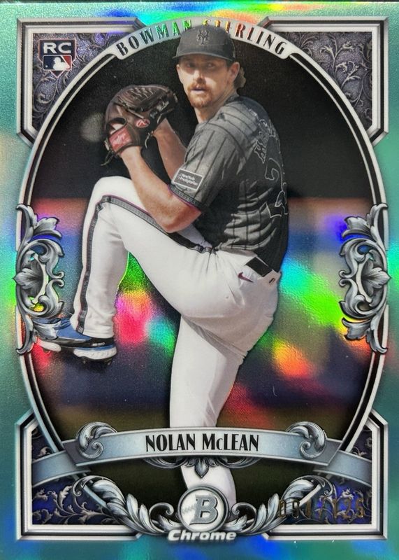 2026 Bowman #BST-8 Sterling - Aqua Refractor /125