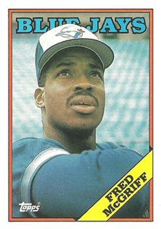 Fred McGriff 1988 Topps #463 Base RAW