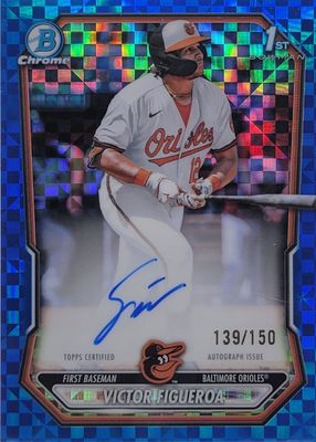 2026 Bowman #CPA-VF Chrome Prospect Autographs - Blue X-Fractor /150 (1st)
