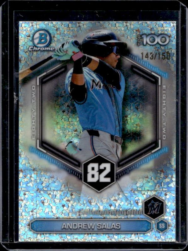 2026 Bowman #BTP-82 Scouts Top 100 - Mini-Diamond Refractor /150