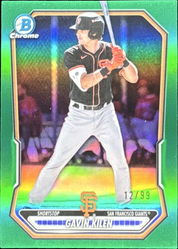 2026 Bowman #BCP-136 Chrome Prospects - Green Refractor /99