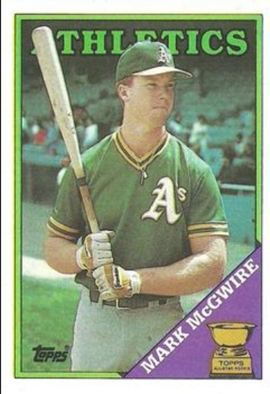 Mark McGwire 1988 Topps #580 Base RAW
