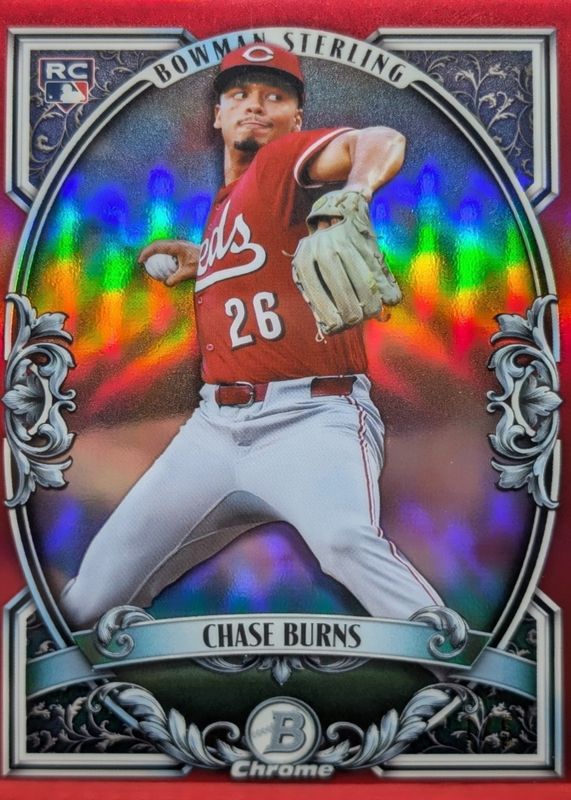 2026 Bowman #BST-10 Sterling - Red Refractor /5