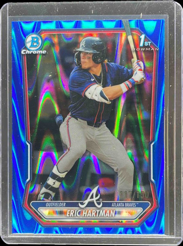 2026 Bowman #BCP-102 Chrome Prospects - Blue RayWave Refractor /150 (1st)
