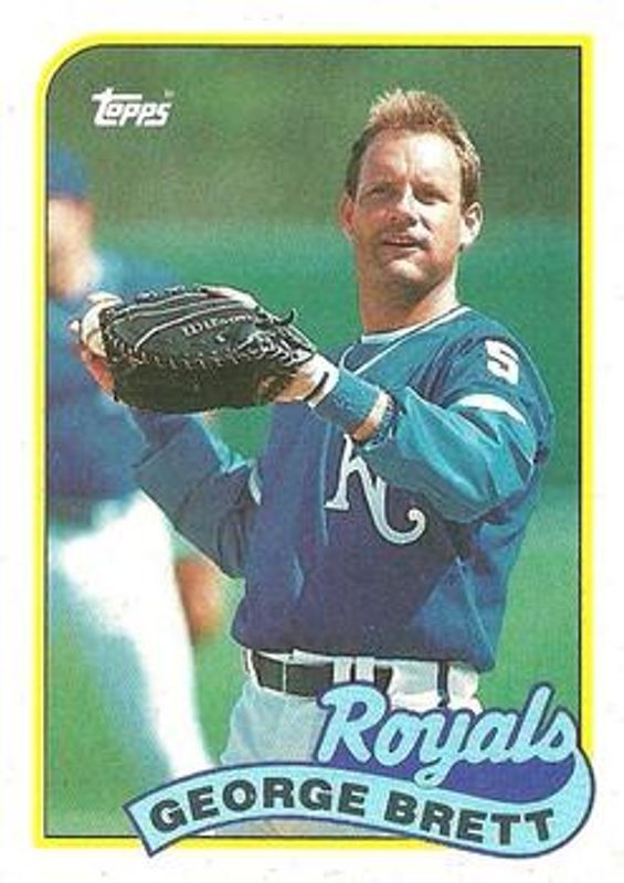 George Brett 1989 Topps #200 Base RAW
