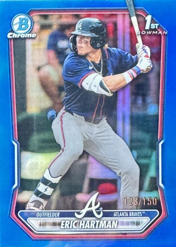 2026 Bowman #BCP-102 Chrome Prospects - Blue Refractor /150 (1st)