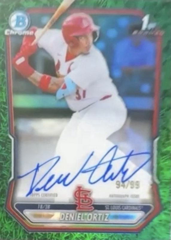 2026 Bowman #CPA-DOR Chrome Prospect Autographs - Green Grass Refractor /99 (1st)