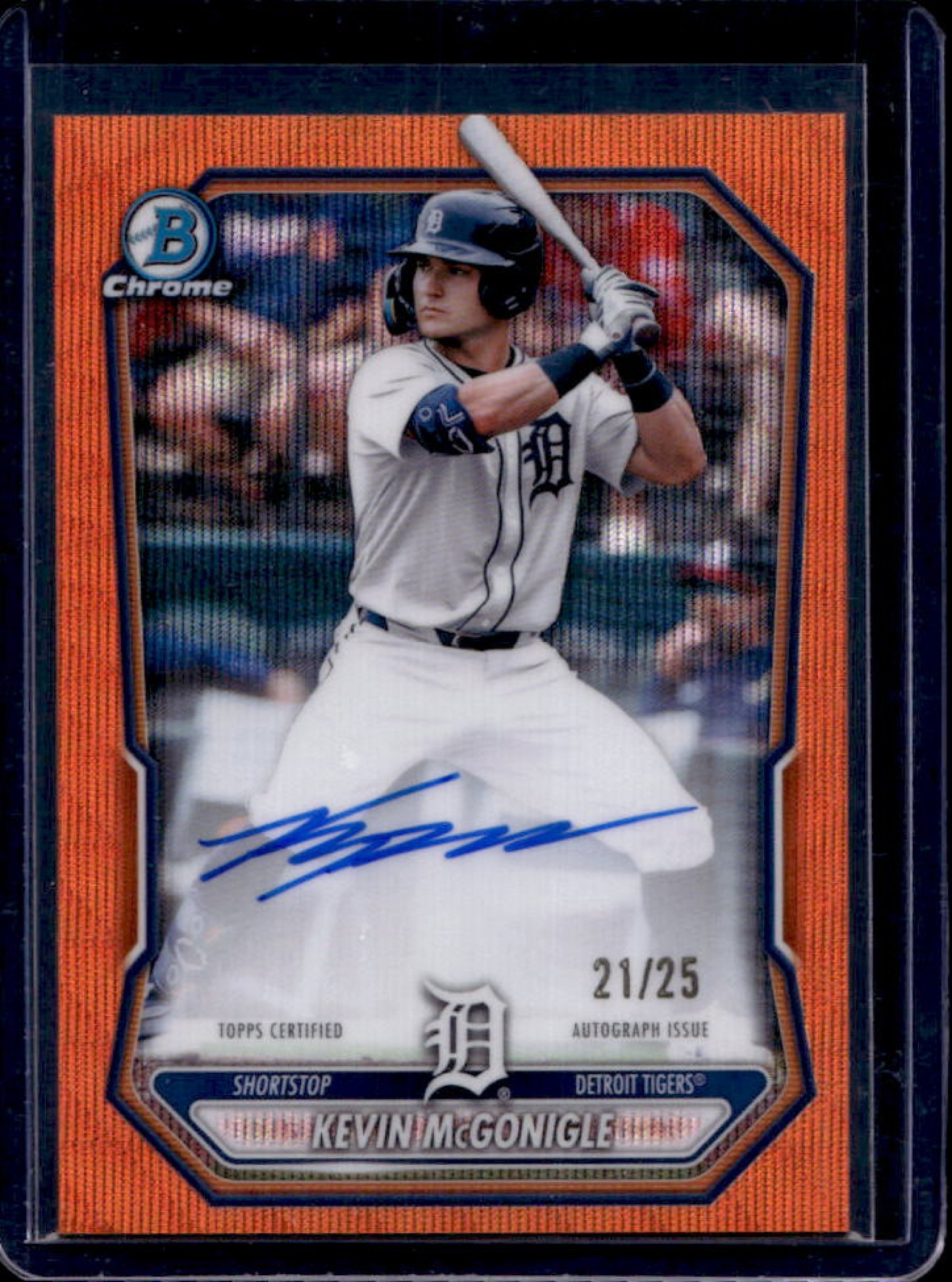 Kevin McGonigle 2026 Bowman #CPA-KMC Chrome Prospect Autographs ...
