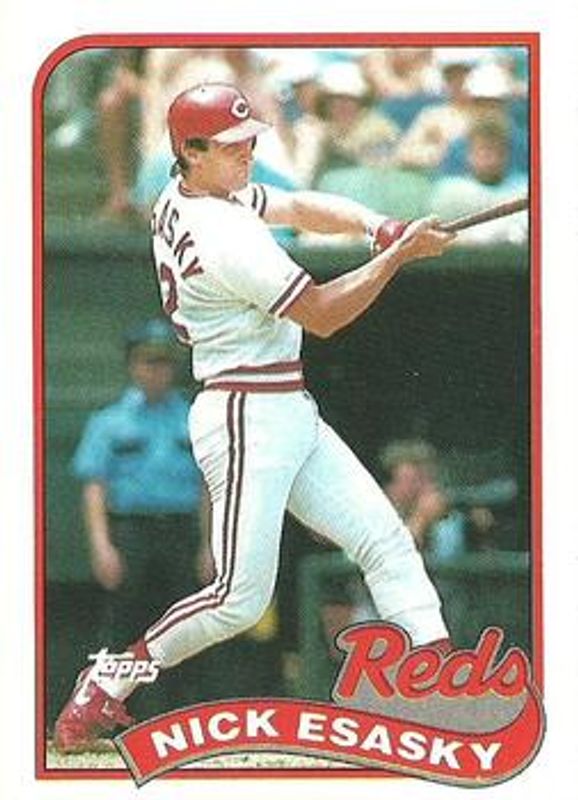 Nick Esasky 1989 Topps #554 Base RAW