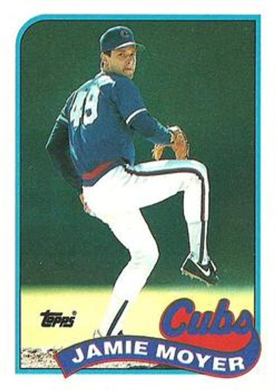 Jamie Moyer 1989 Topps #717 Base RAW