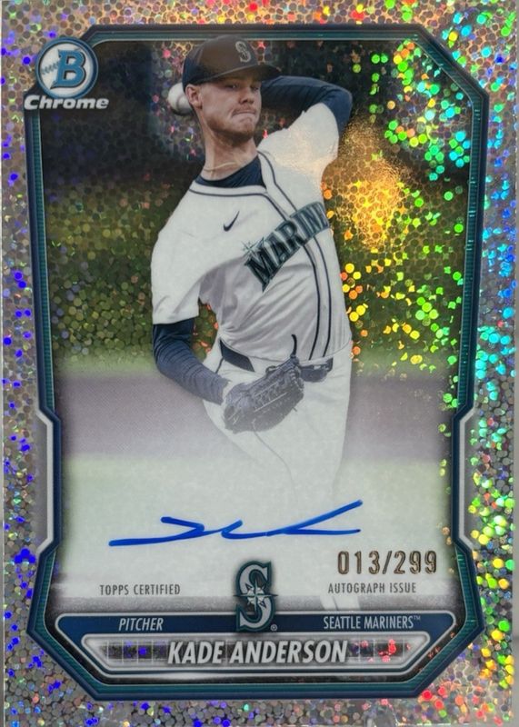 2026 Bowman #CPA-KAN Chrome Prospect Autographs - Speckle Refractor /299