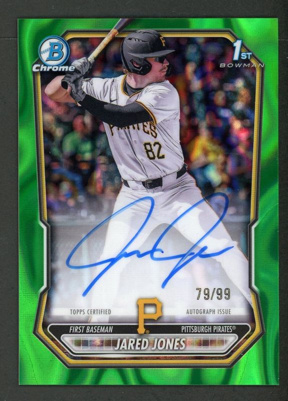 Jared Jones Baseball Cards Price Guide - Sports Card Investor