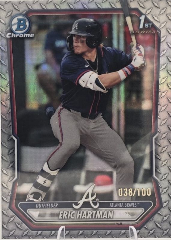 2026 Bowman #BCP-102 Chrome Prospects - Steel Metal Refractor /100 (1st)