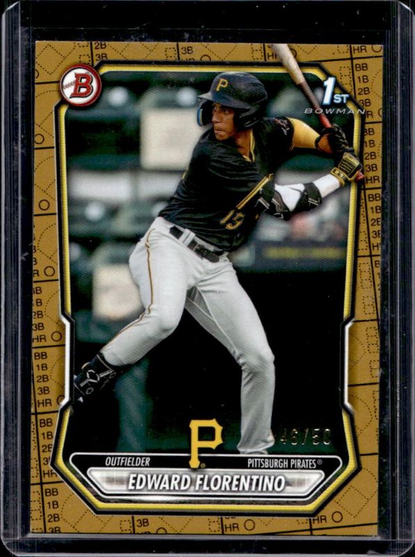 2026 Bowman #BP-82 Prospects - Gold Pattern /50 (1st)