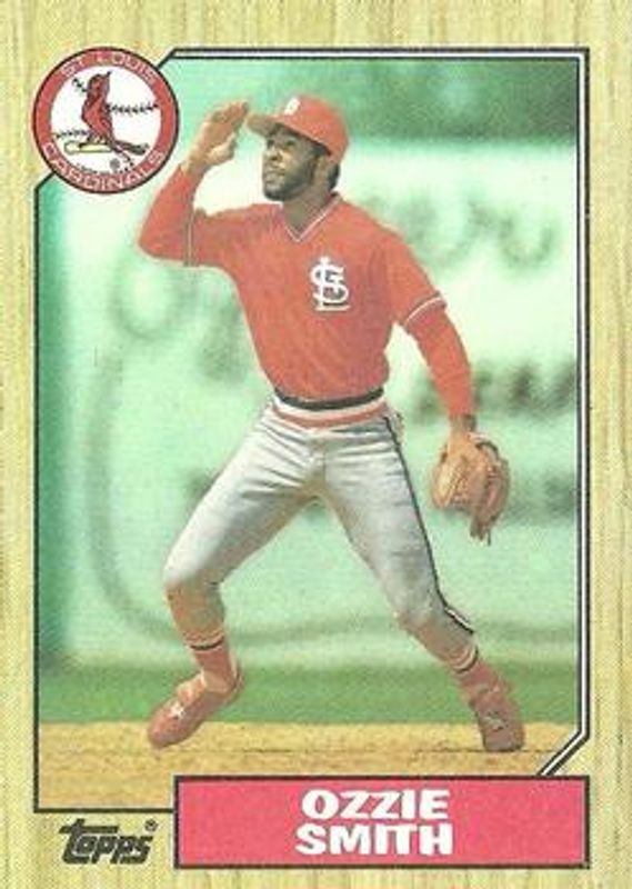 Ozzie Smith 1987 Topps #749 Base RAW