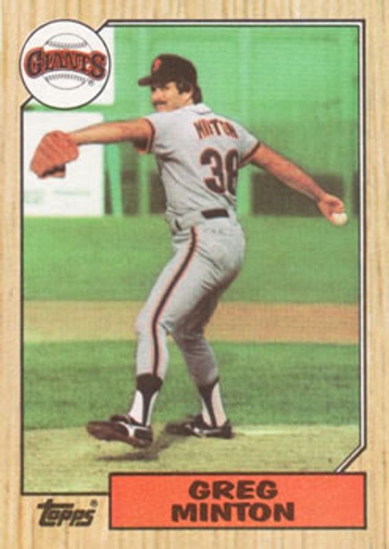 1987 Topps #724 Base