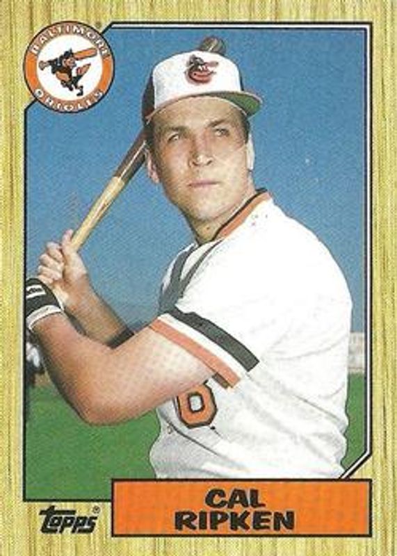 Cal Ripken Jr. 1987 Topps #784 Base RAW