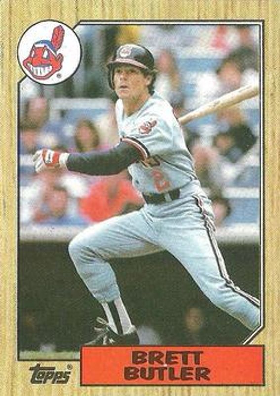 Brett Butler 1987 Topps #723 Base RAW