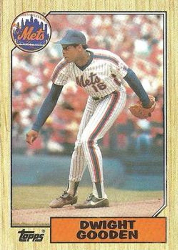 Dwight Gooden 1987 Topps #130 Base RAW