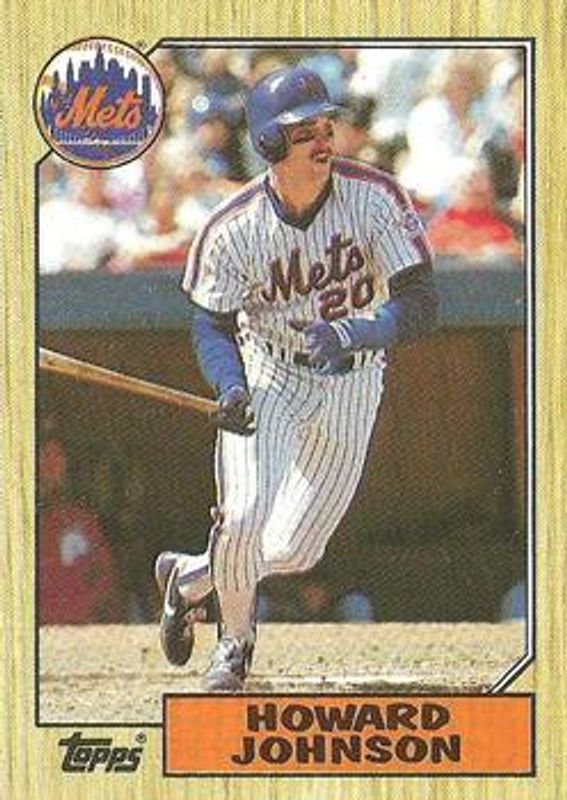 Howard Johnson 1987 Topps #267 Base RAW