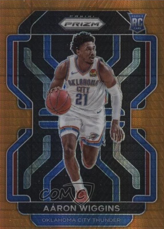 2021 Prizm #286 Factory Set Orange Hyper