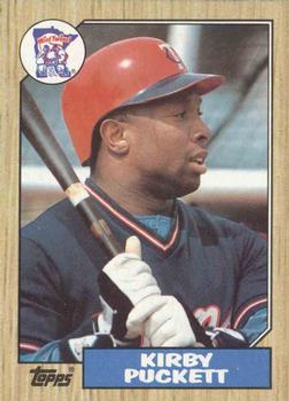 Kirby Puckett 1987 Topps #450 Base RAW