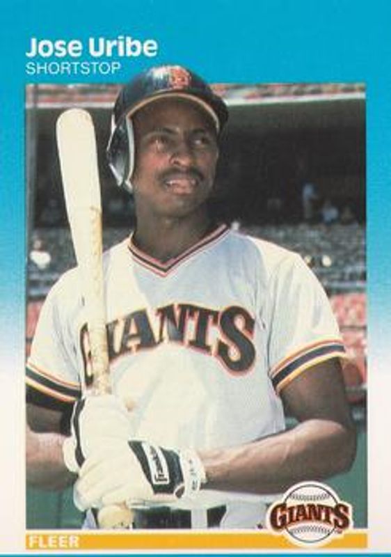 1987 Fleer #286 Base