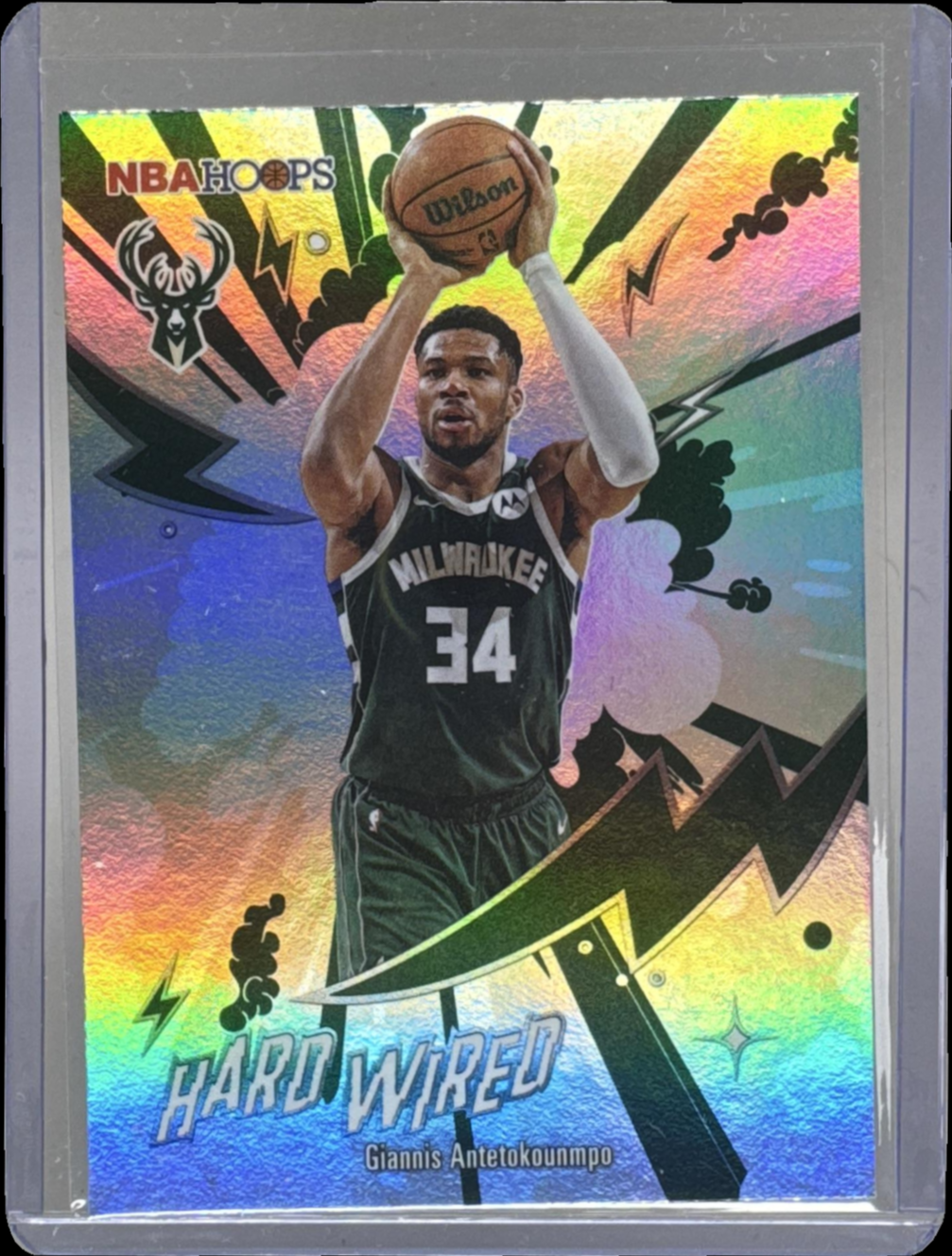 Giannis Antetokounmpo 2025 Topps Hoops #HW-8 Hardwired Price Guide