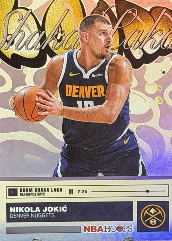 2025 Topps Hoops #BO-1 Boom Shaka Laka /(SSP)