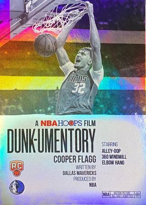 2025 Topps Hoops #D-11 Dunk-umentory
