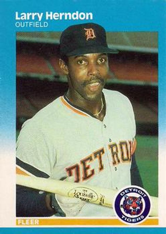 1987 Fleer #154 Glossy