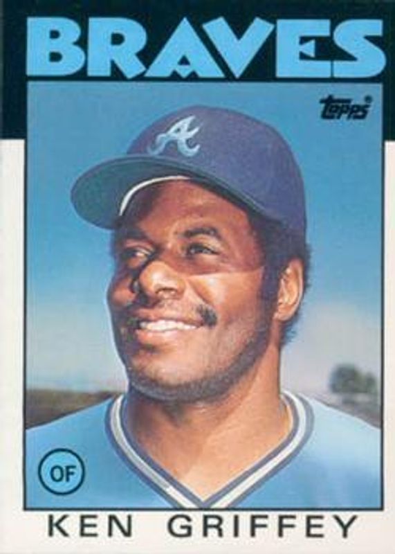 Ken Griffey Sr. 1986 Topps Traded #41T Base RAW