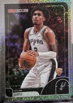 Dylan Harper 2025 Topps Hoops #7 Pixel Burst Price Guide - Sports