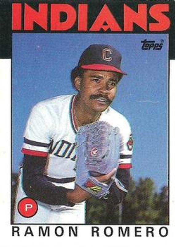 Ramon Romero 1986 Topps #208 Base RAW
