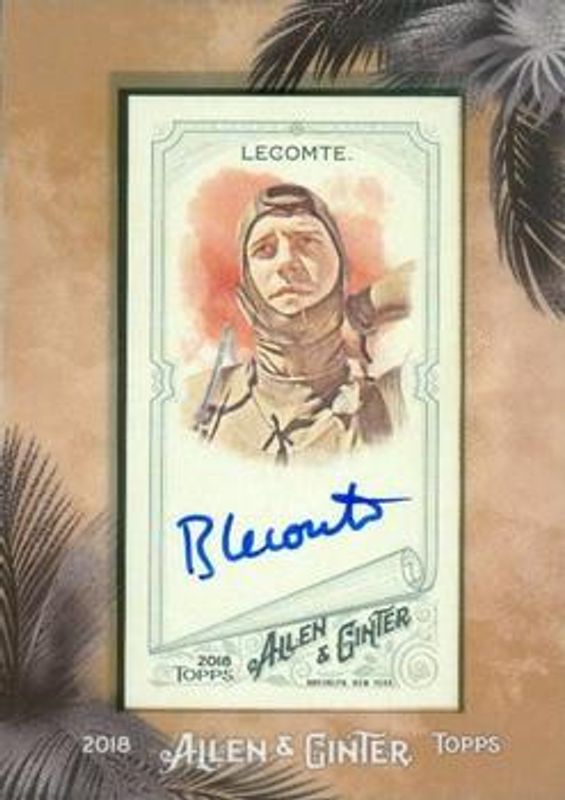 2018 Topps Allen & Ginter #MA-BL Framed Mini Non Baseball Autographs